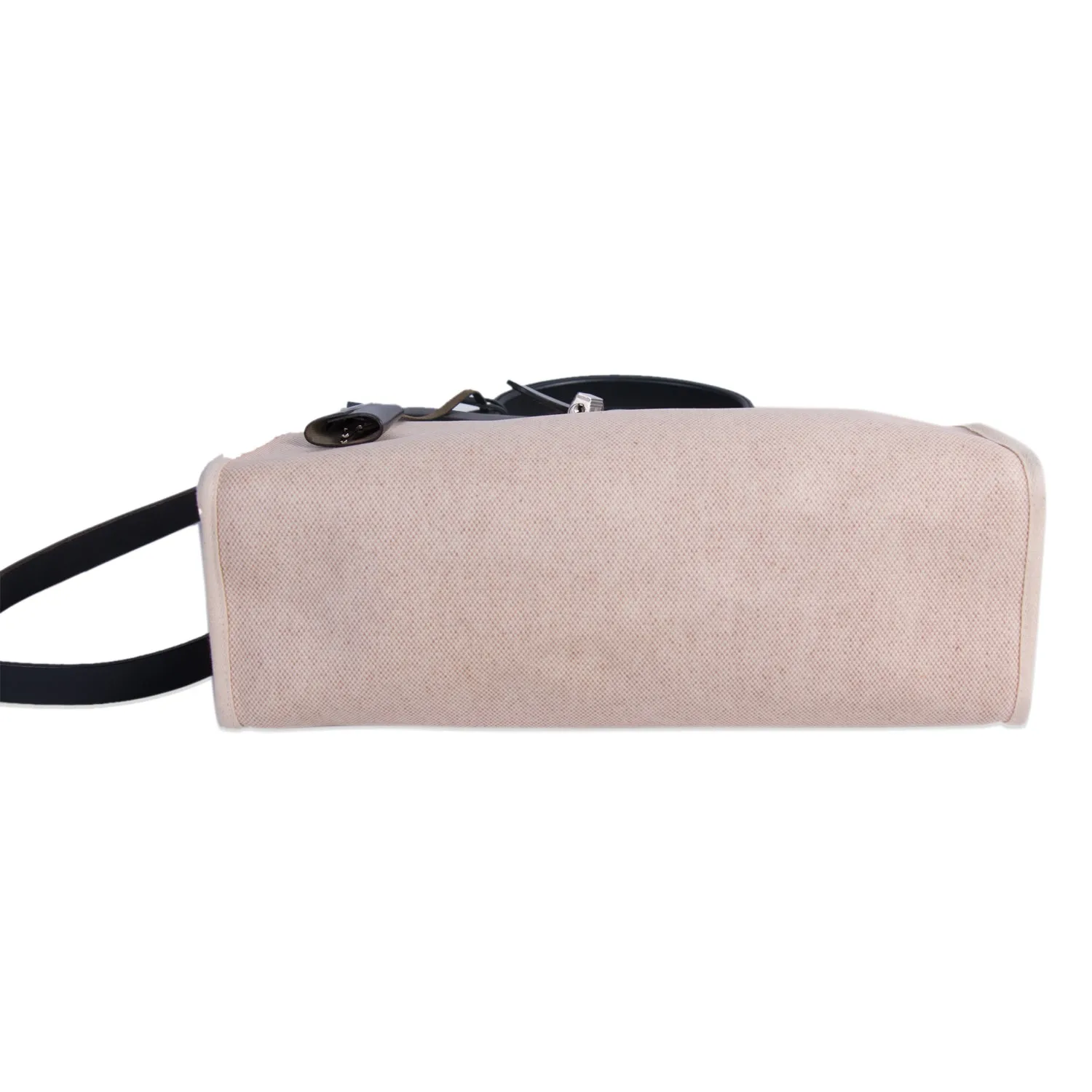 Hermès Herbag PM Toile Beige Black