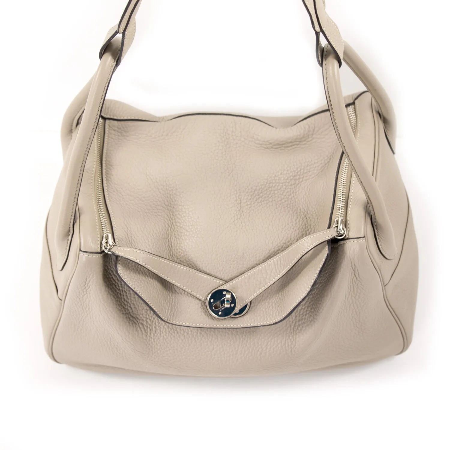Hermès Lindy 34 Gris Clemence