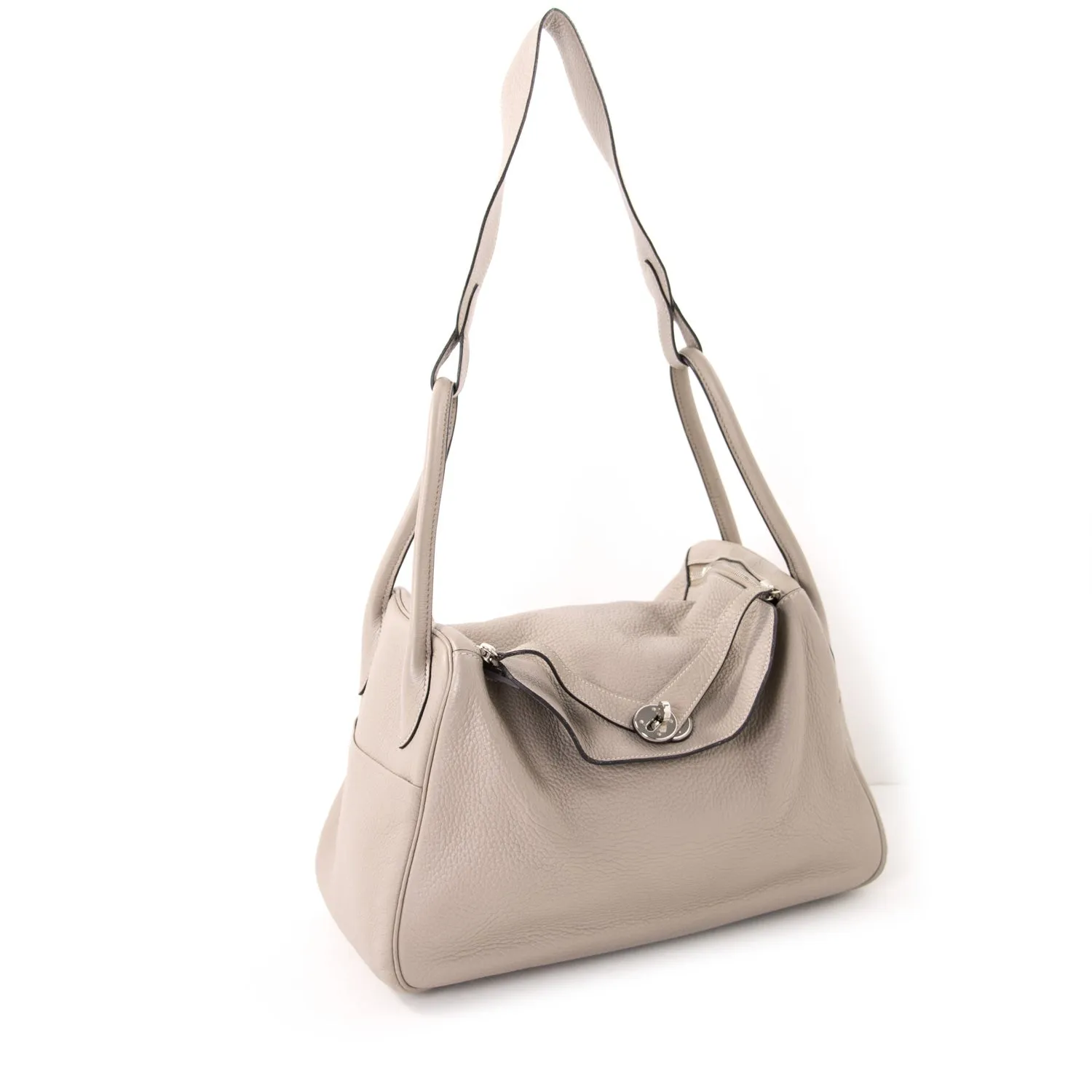 Hermès Lindy 34 Gris Clemence