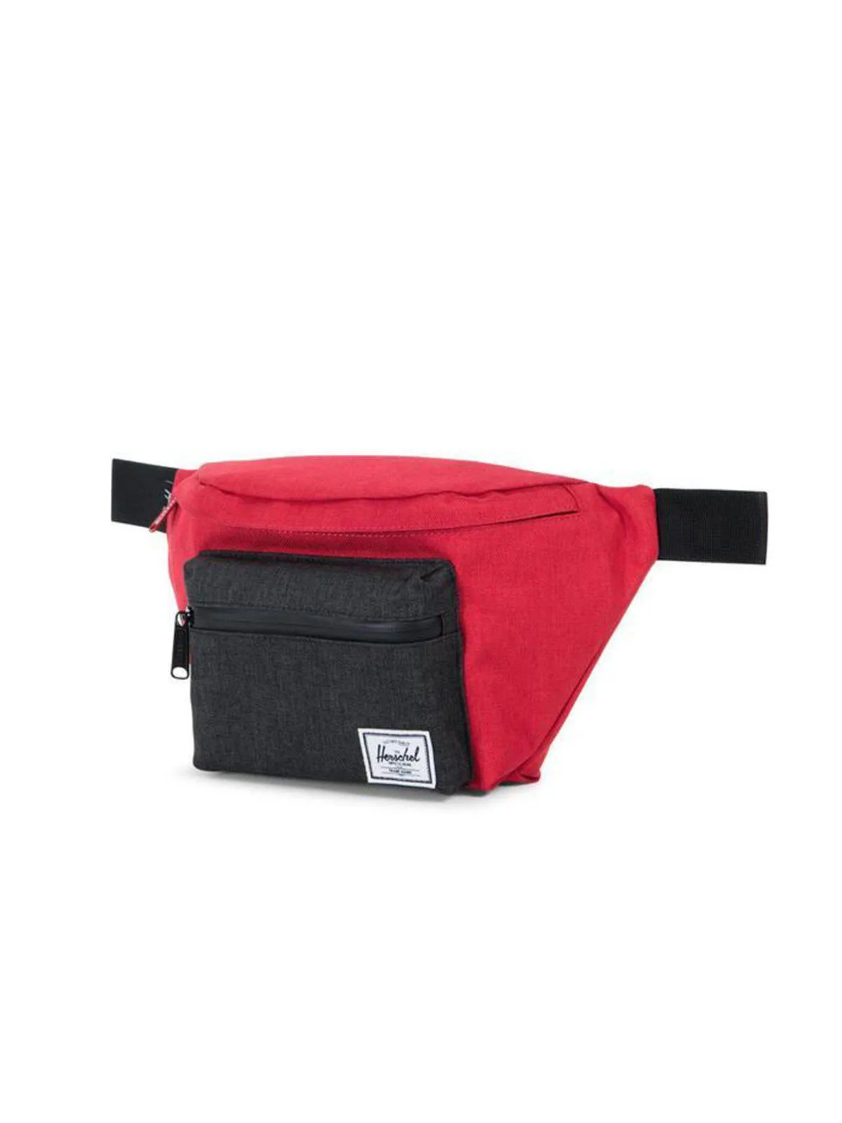 Herschel Seventeen Hip Pack Barbados Cherry Black Crosshatch 3.5L