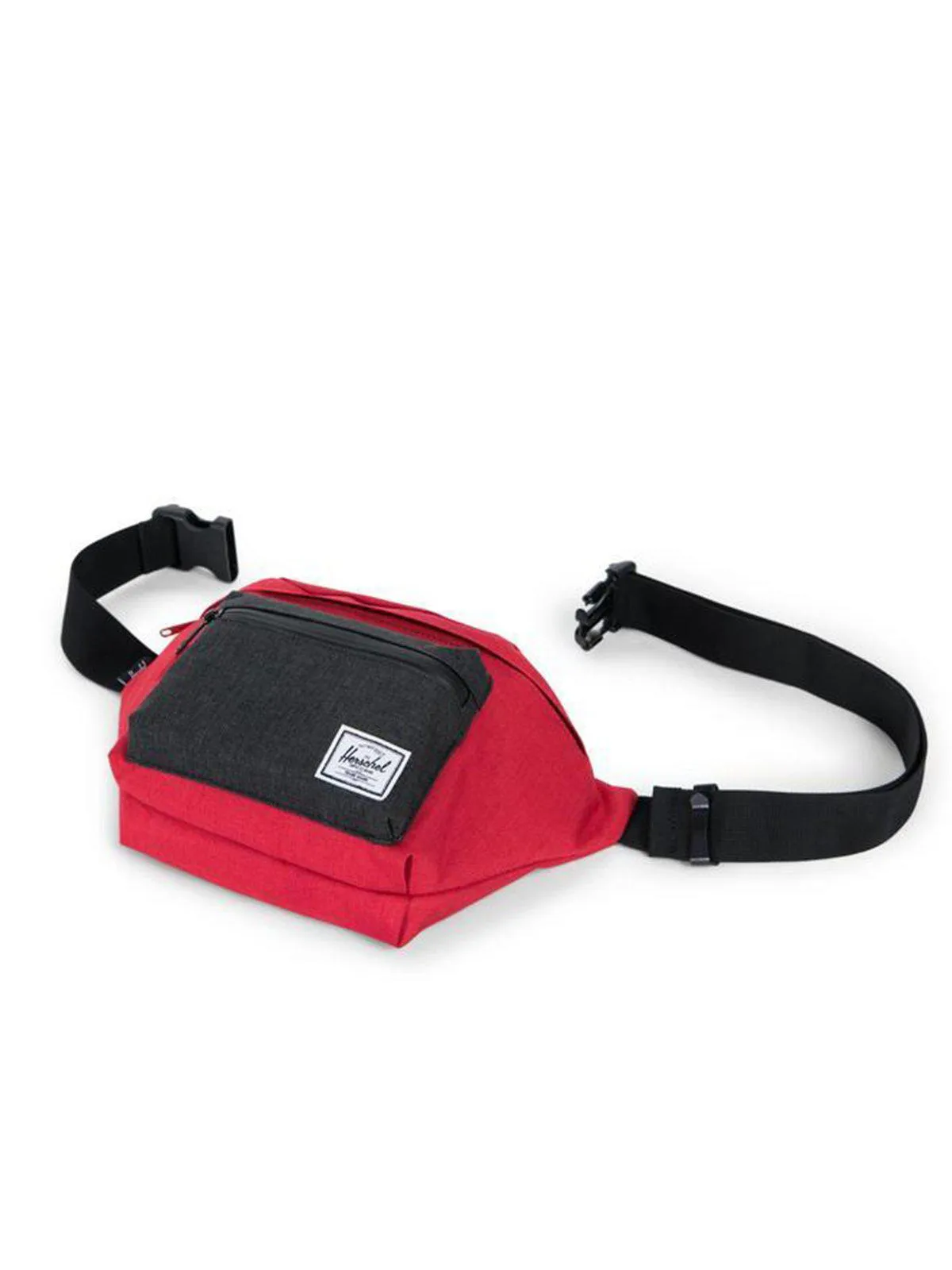 Herschel Seventeen Hip Pack Barbados Cherry Black Crosshatch 3.5L
