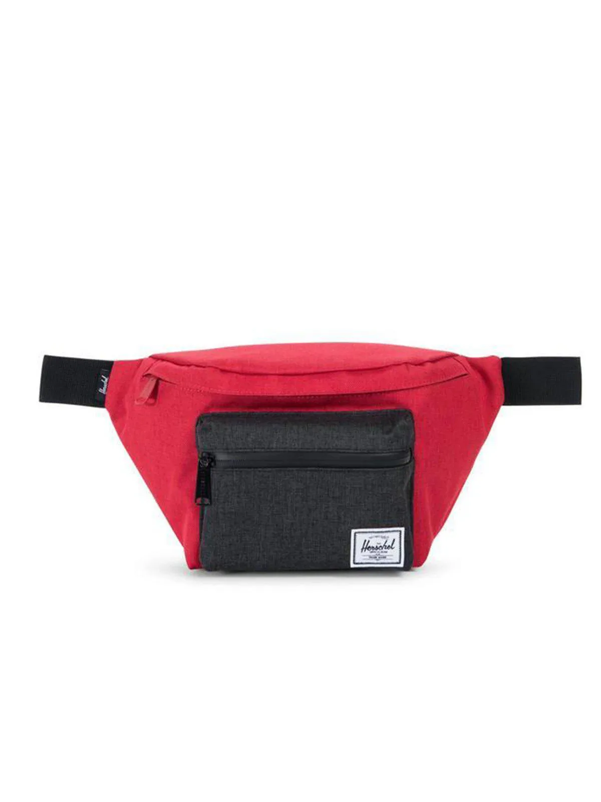 Herschel Seventeen Hip Pack Barbados Cherry Black Crosshatch 3.5L