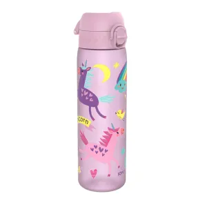 ION8 Slim 600ml BPA Free, Water Bottle  Unicorns (Purple)