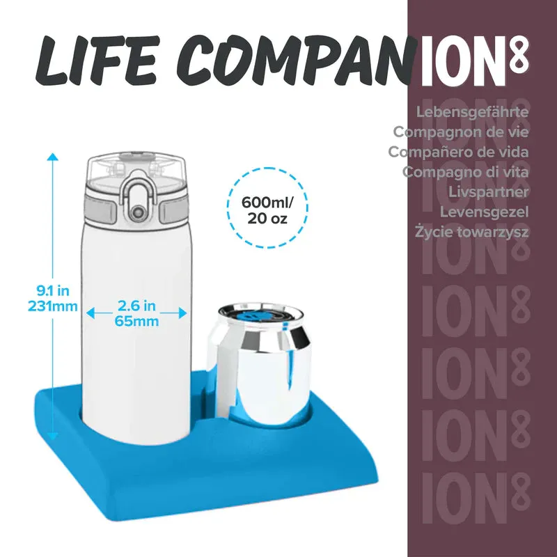 Ion8 Slim Water Bottle 500 ml - Navy