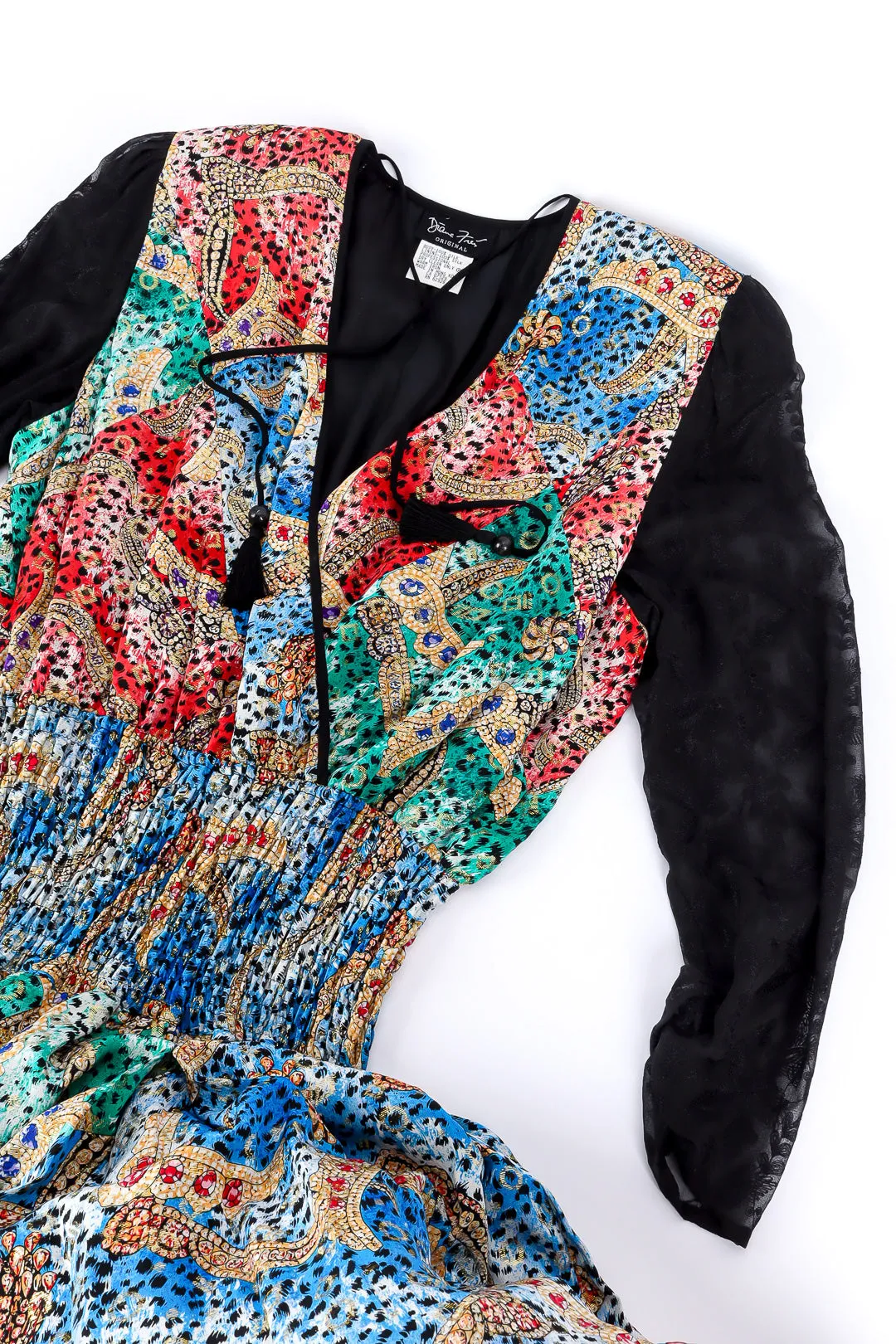 Jewel Animal Print Dress