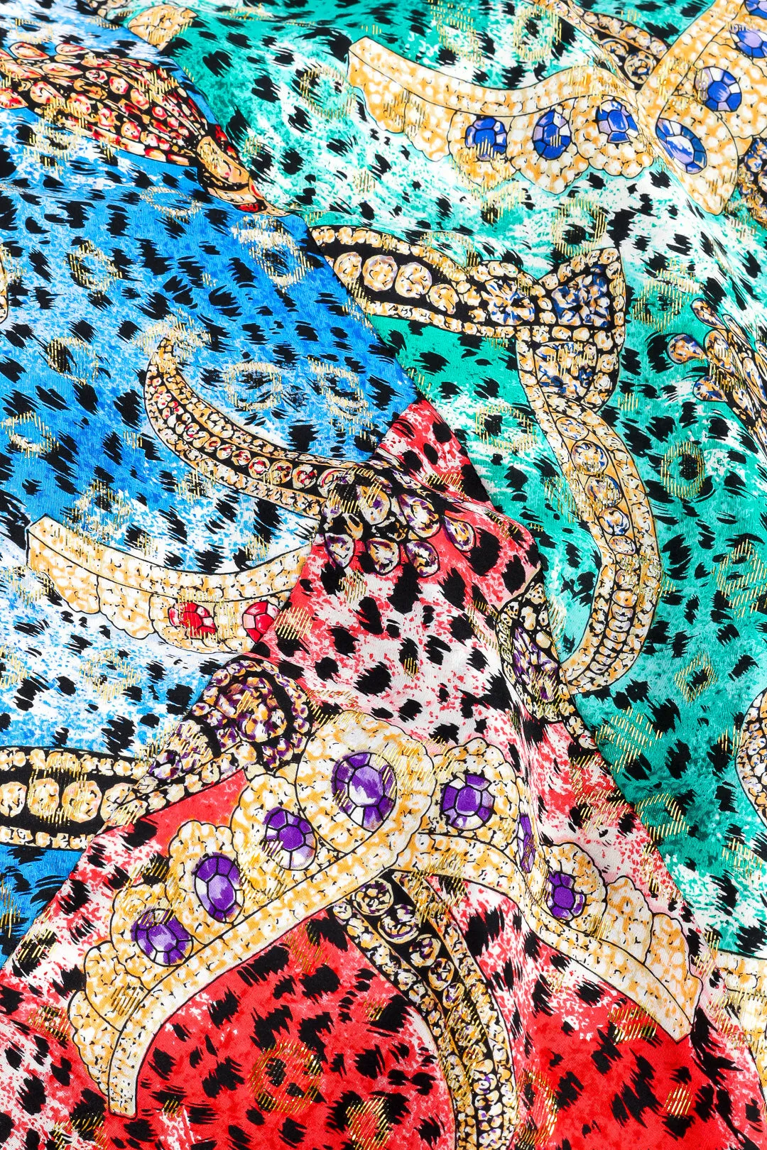 Jewel Animal Print Dress