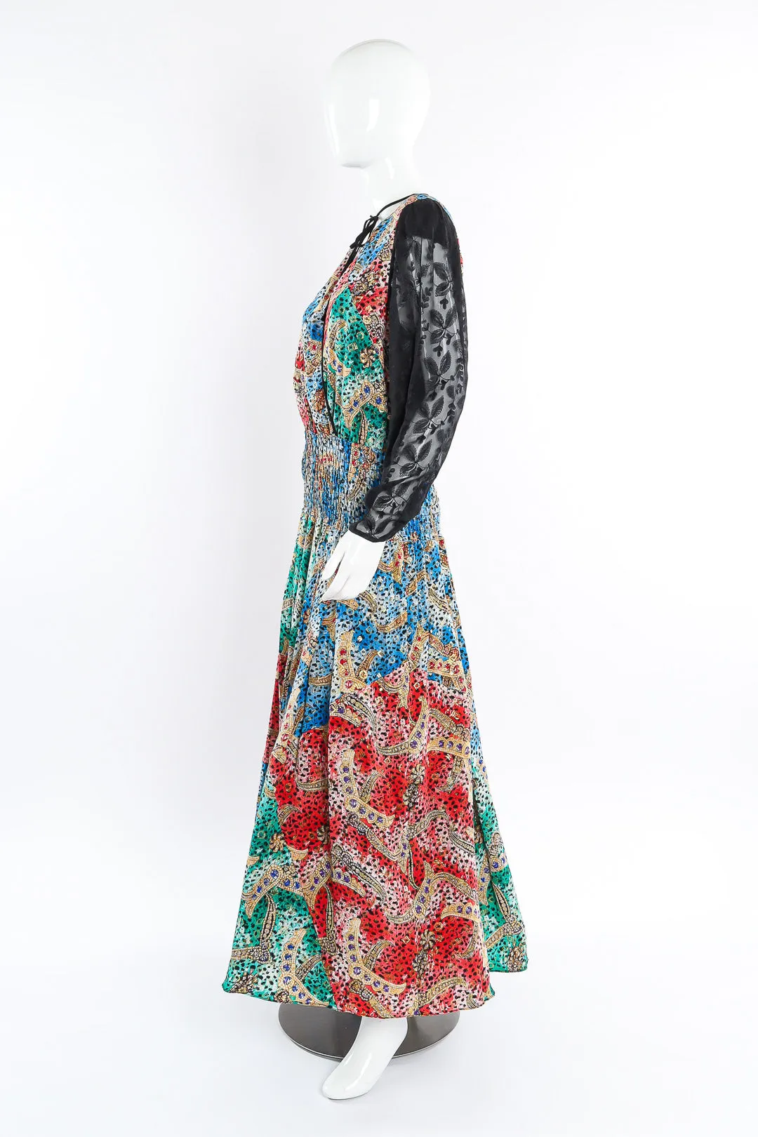 Jewel Animal Print Dress