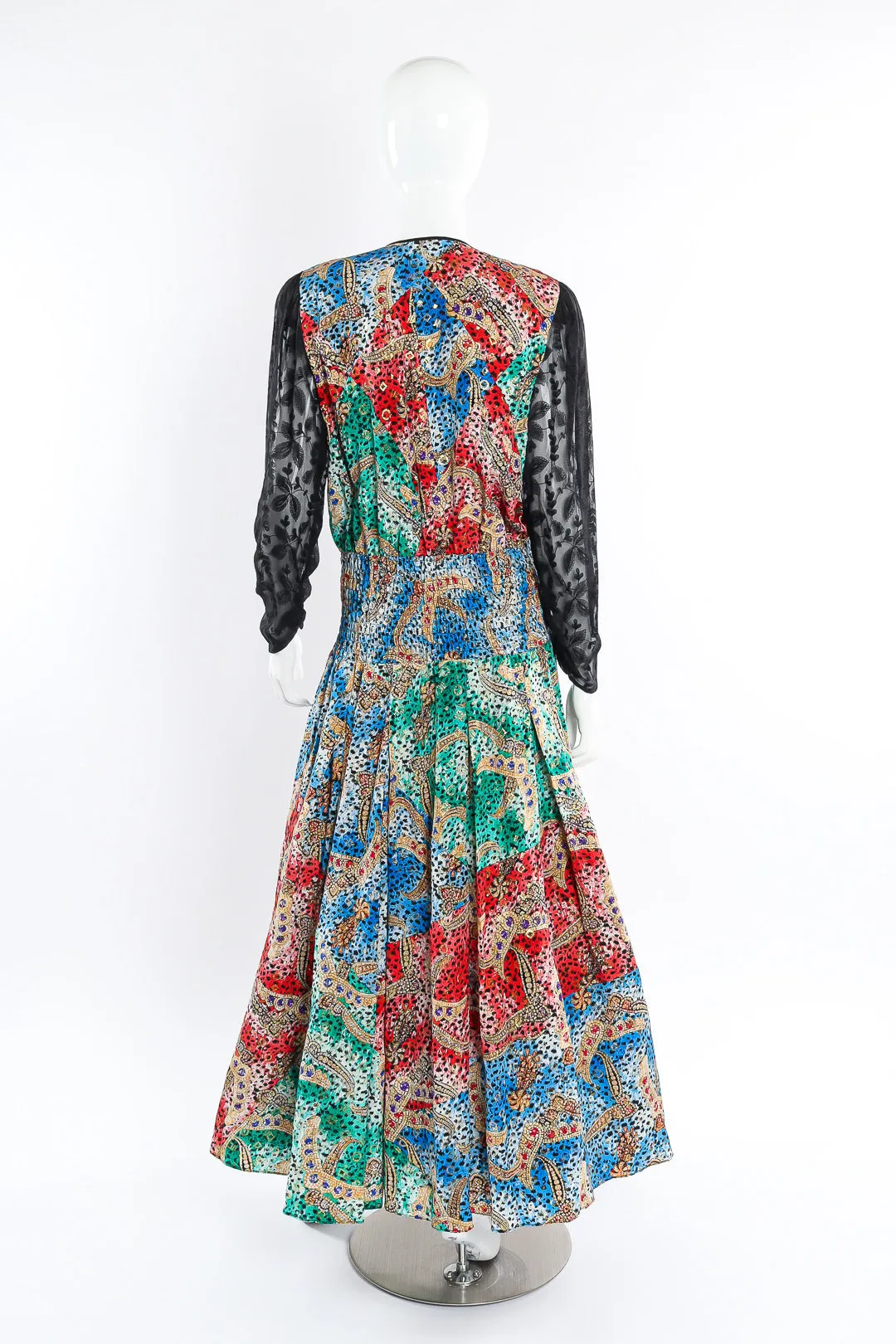 Jewel Animal Print Dress