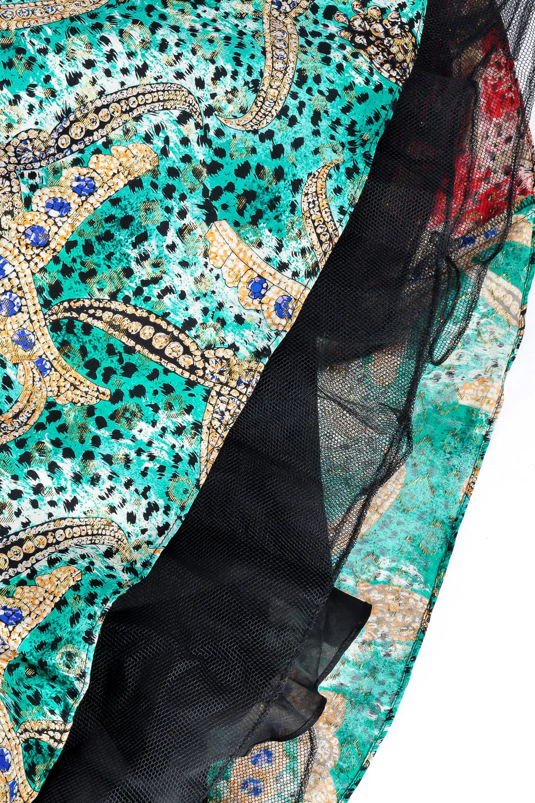 Jewel Animal Print Dress