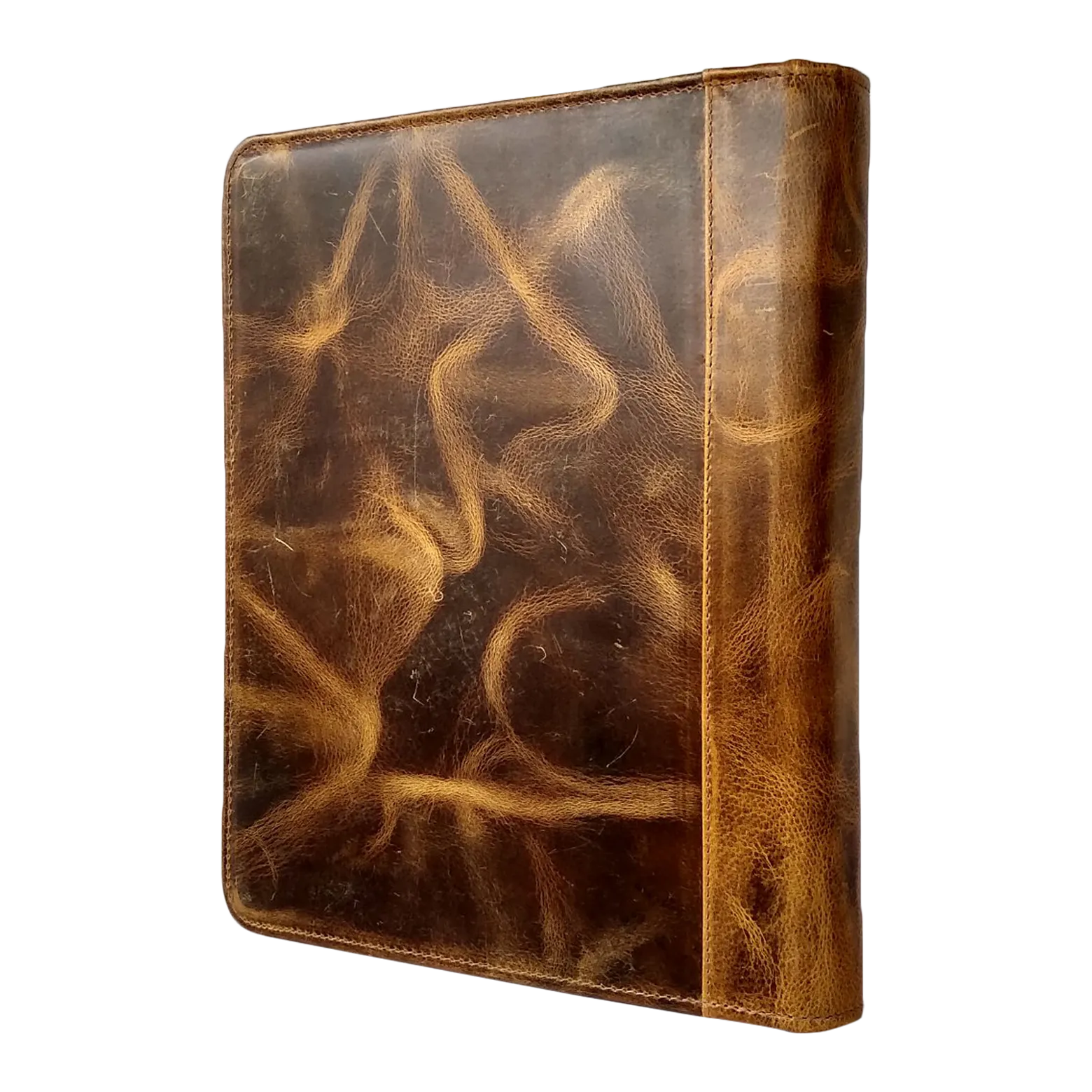 Kingsman Business Leather Padfolio (Antique Brown)