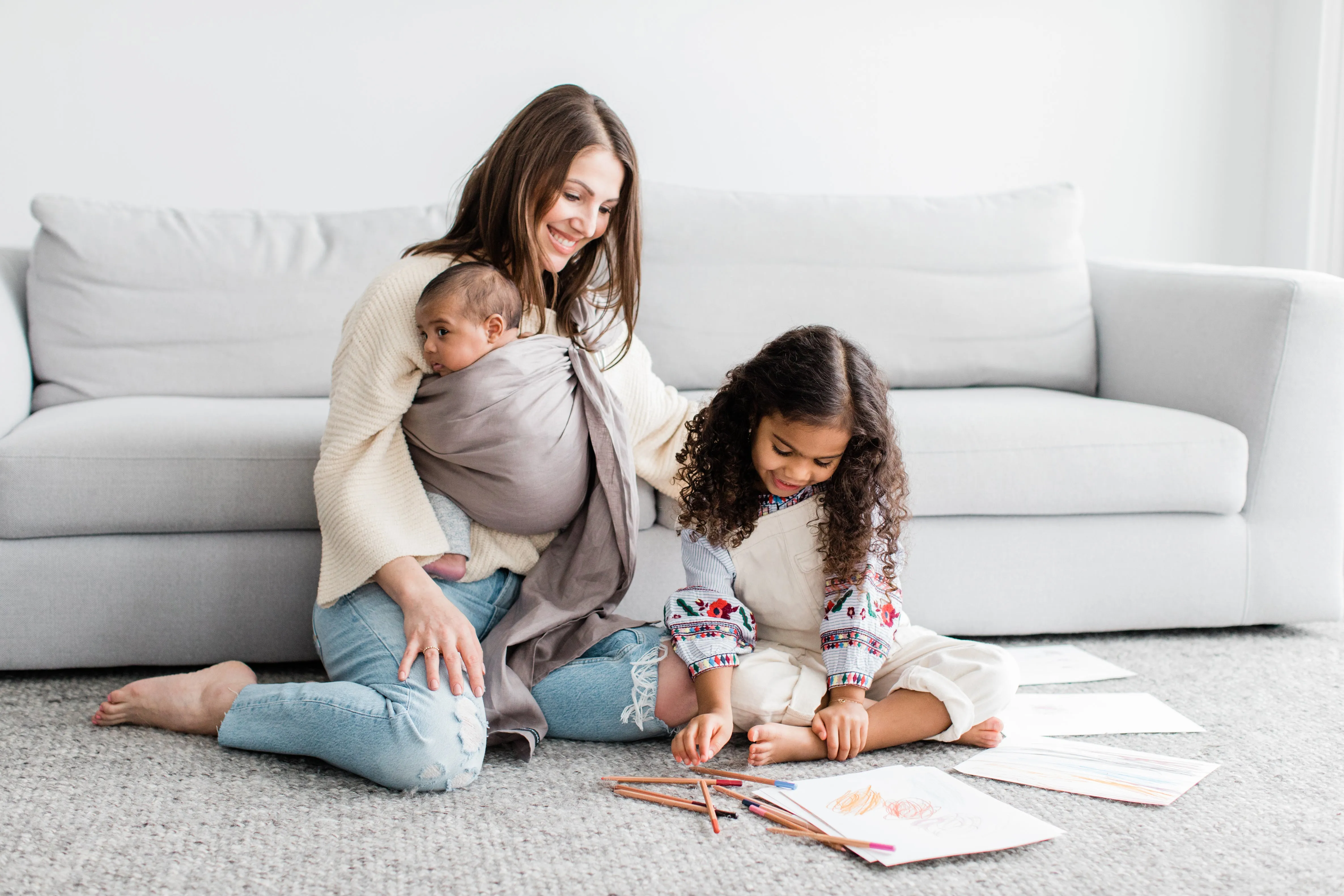 Kitsilano Linen Ring Sling