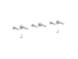 KOHLER K-181026-BC1 Composed Touchless lavatory faucets and soap dispensers with Kinesis sensor technology, AC-powered, 0.5 gpm