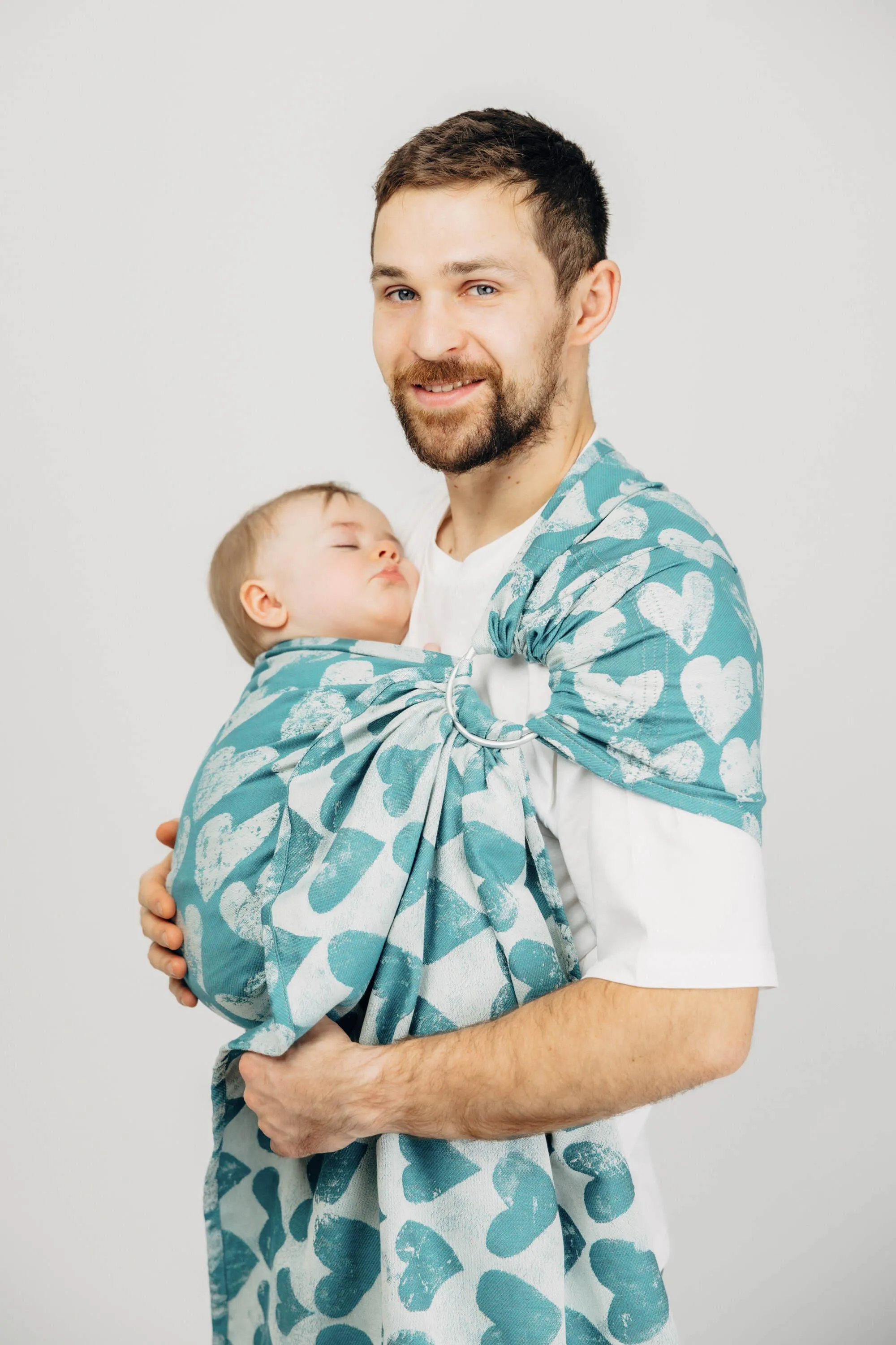 LennyLamb Ring Sling With Gathered Shoulder Lovka Petite Boundless