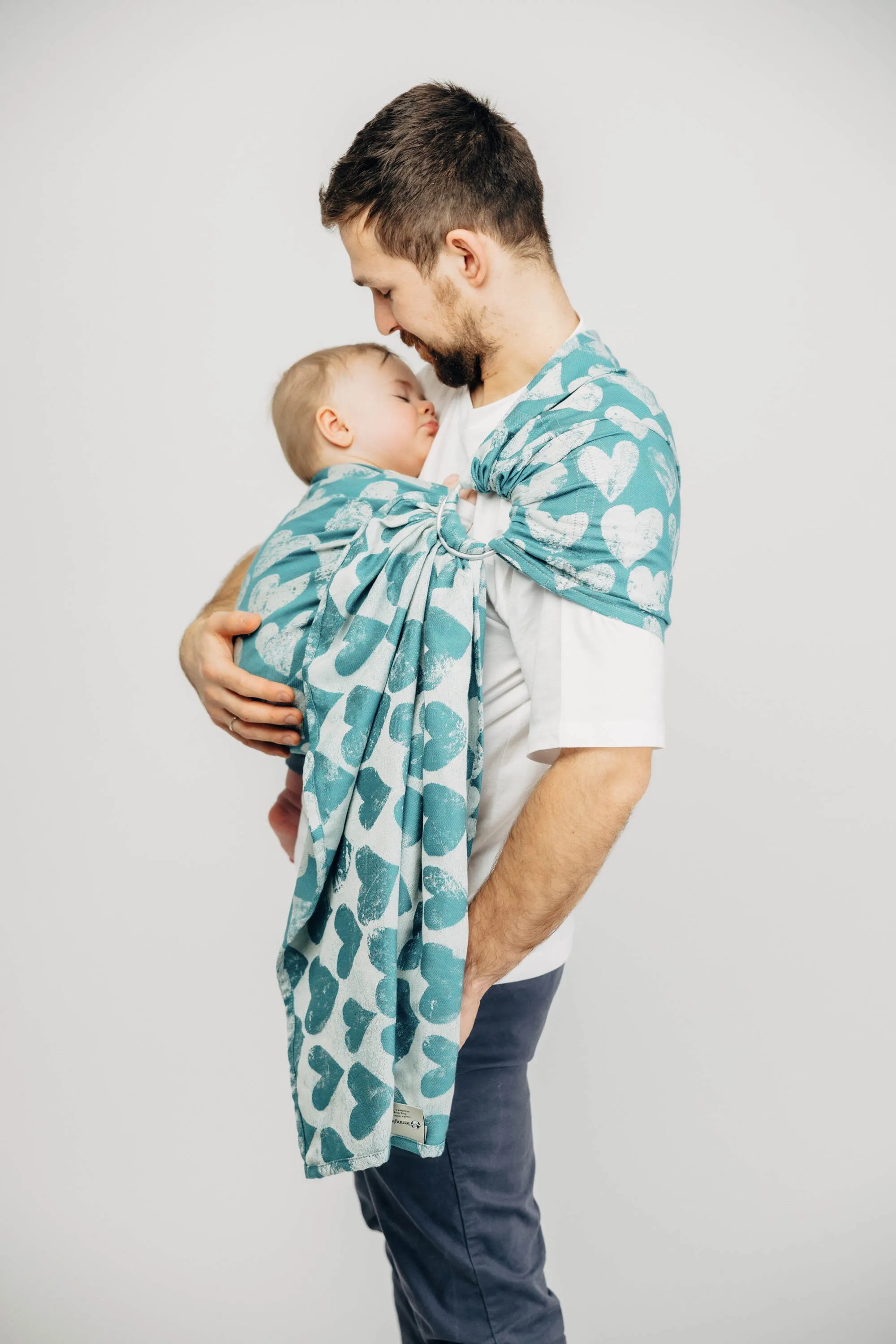 LennyLamb Ring Sling With Gathered Shoulder Lovka Petite Boundless