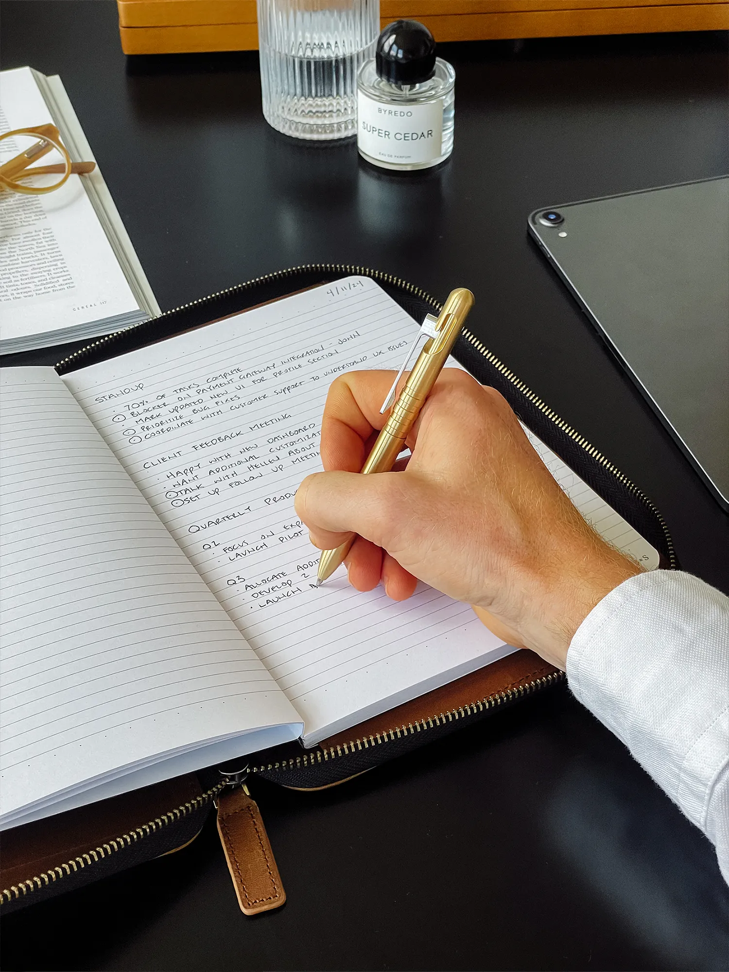 Leonard Notebook   20-Year Portfolio - 11" Tablet   20-Year Portfolio - 14" Laptop