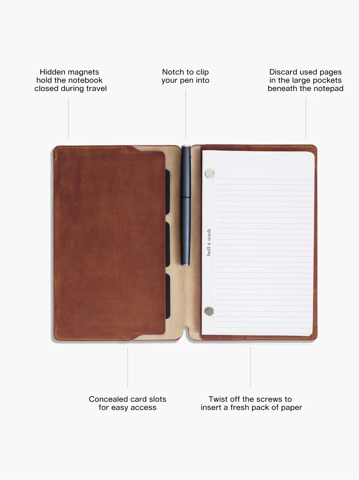 Leonard Notebook   20-Year Portfolio - 11" Tablet   20-Year Portfolio - 14" Laptop