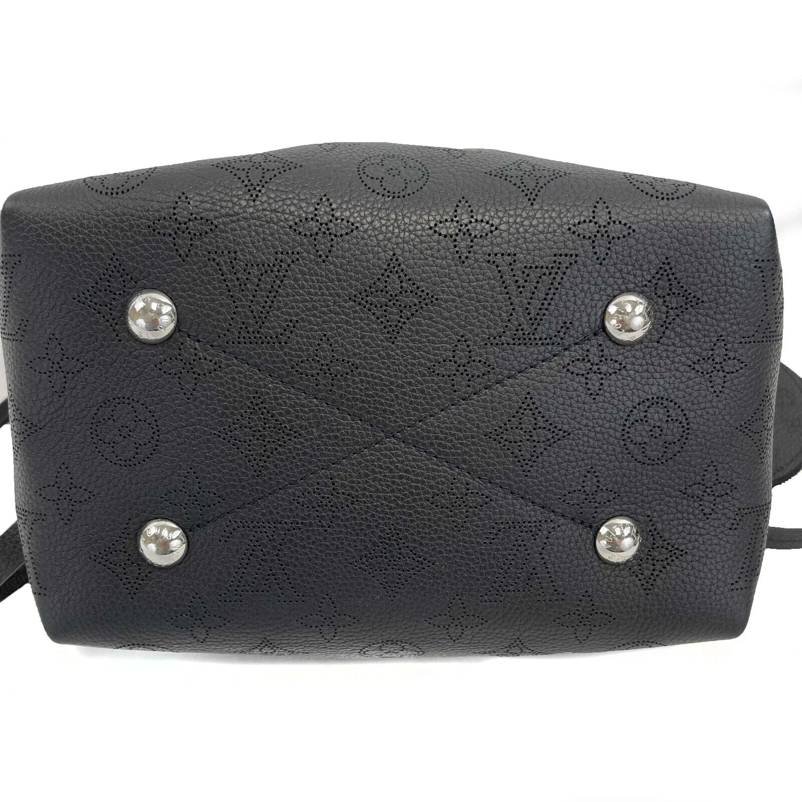 Louis Vuitton - Bella Mahina Noir - Black Leather W/ Pouch / Shoulder Strap