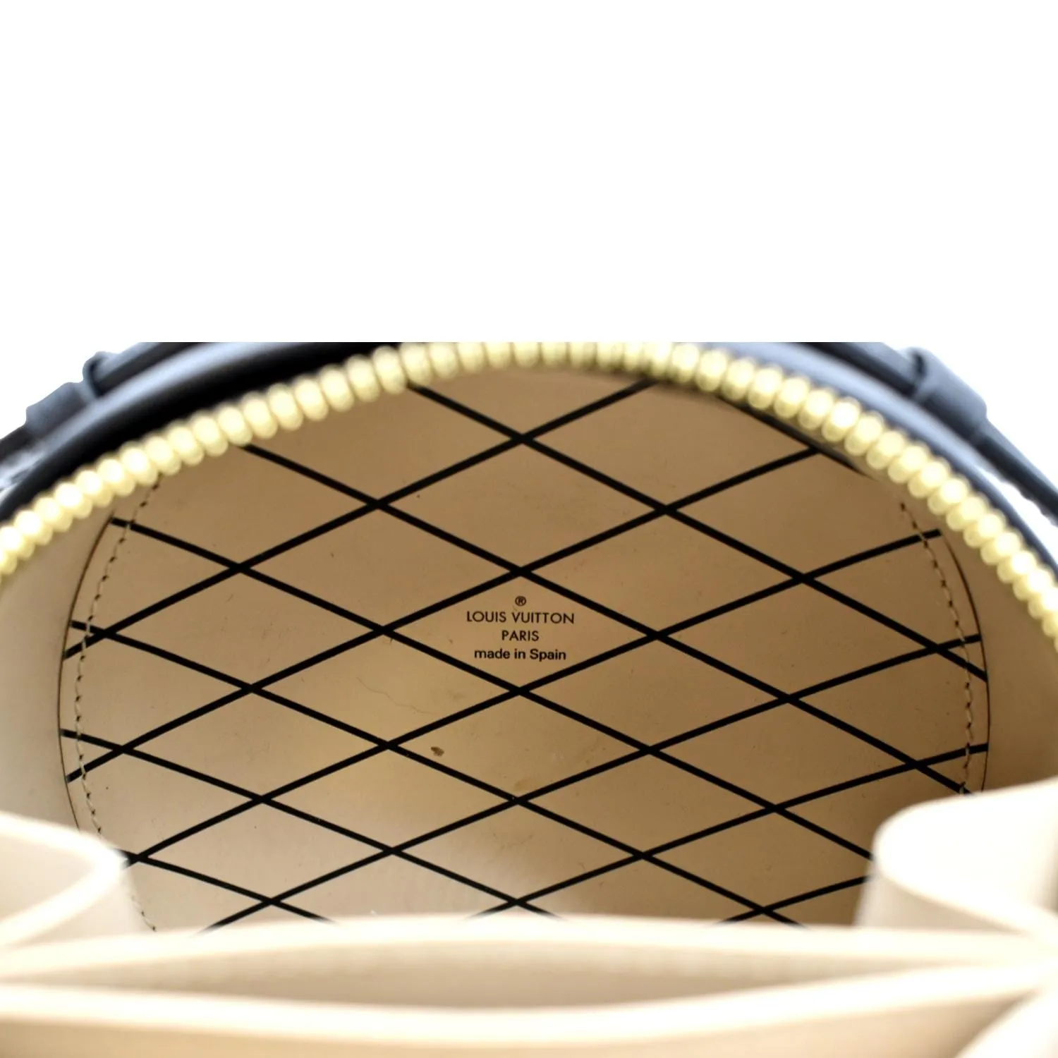 LOUIS VUITTON  Boite Chapeau Mini Reverse Monogram Canvas Shoulder Bag Brown