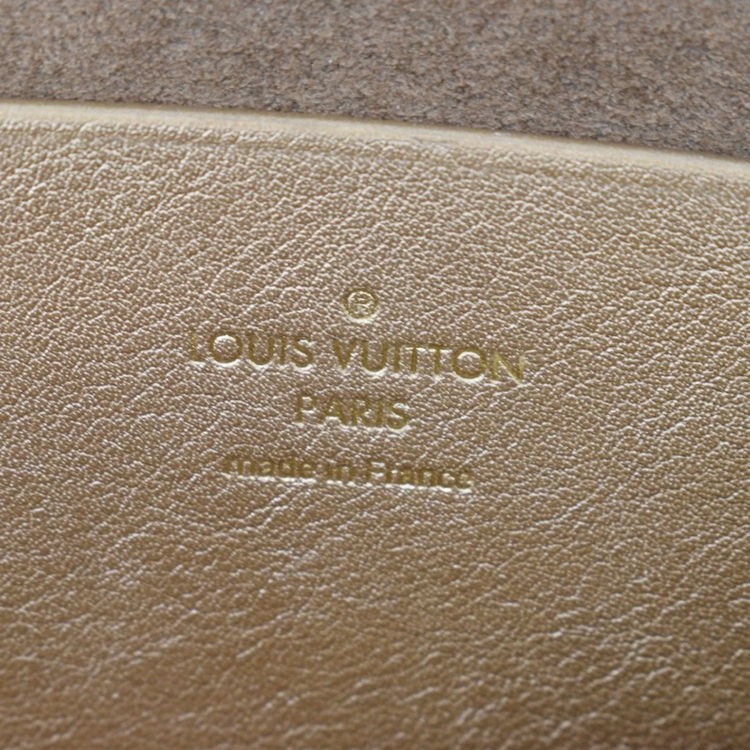 LOUIS VUITTON Love Note Metallic Calfskin Chain Shoulder Bag Gold Silver
