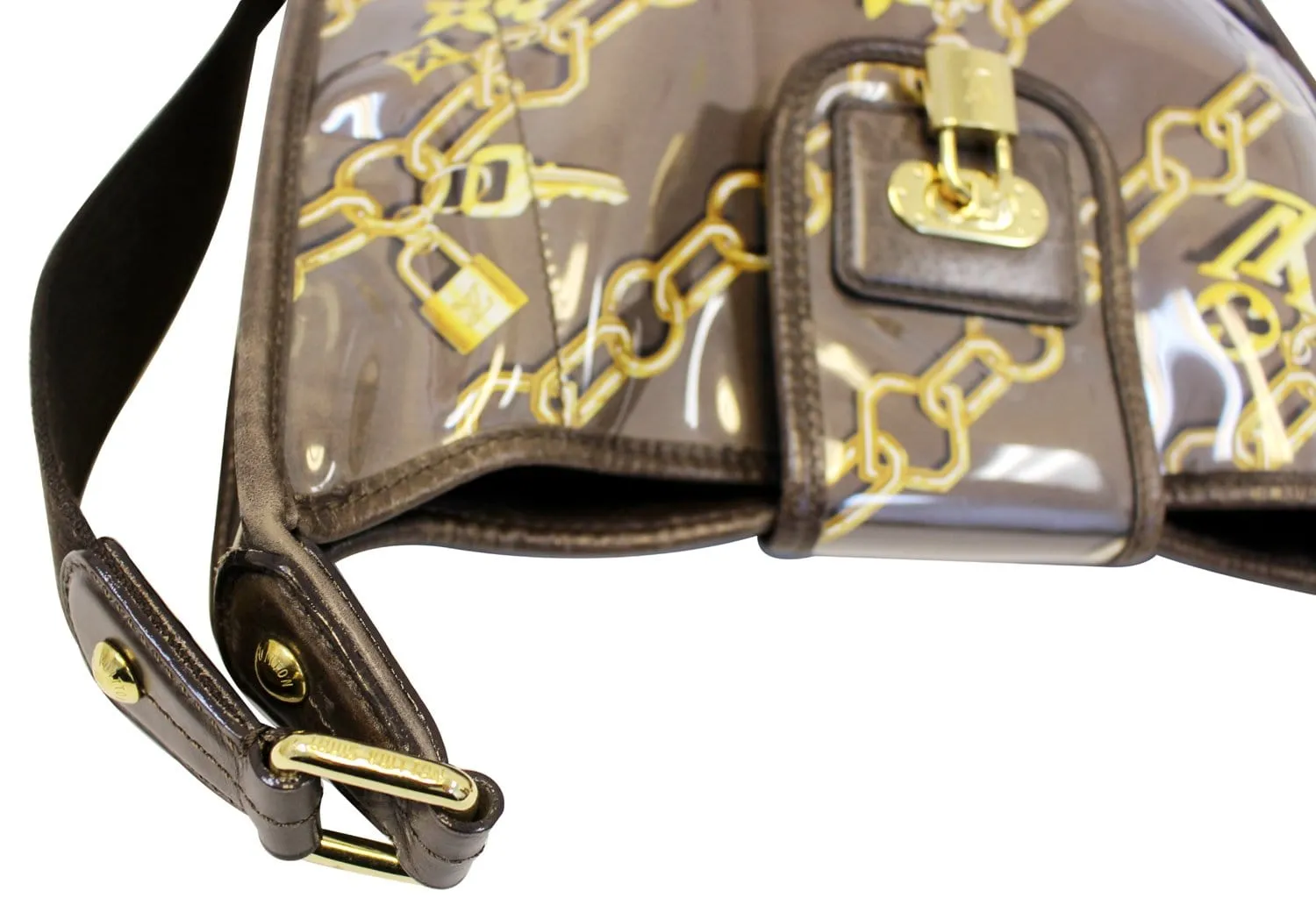 LOUIS VUITTON Monogram Charm Musette Taupe Shoulder Bag - Last Call