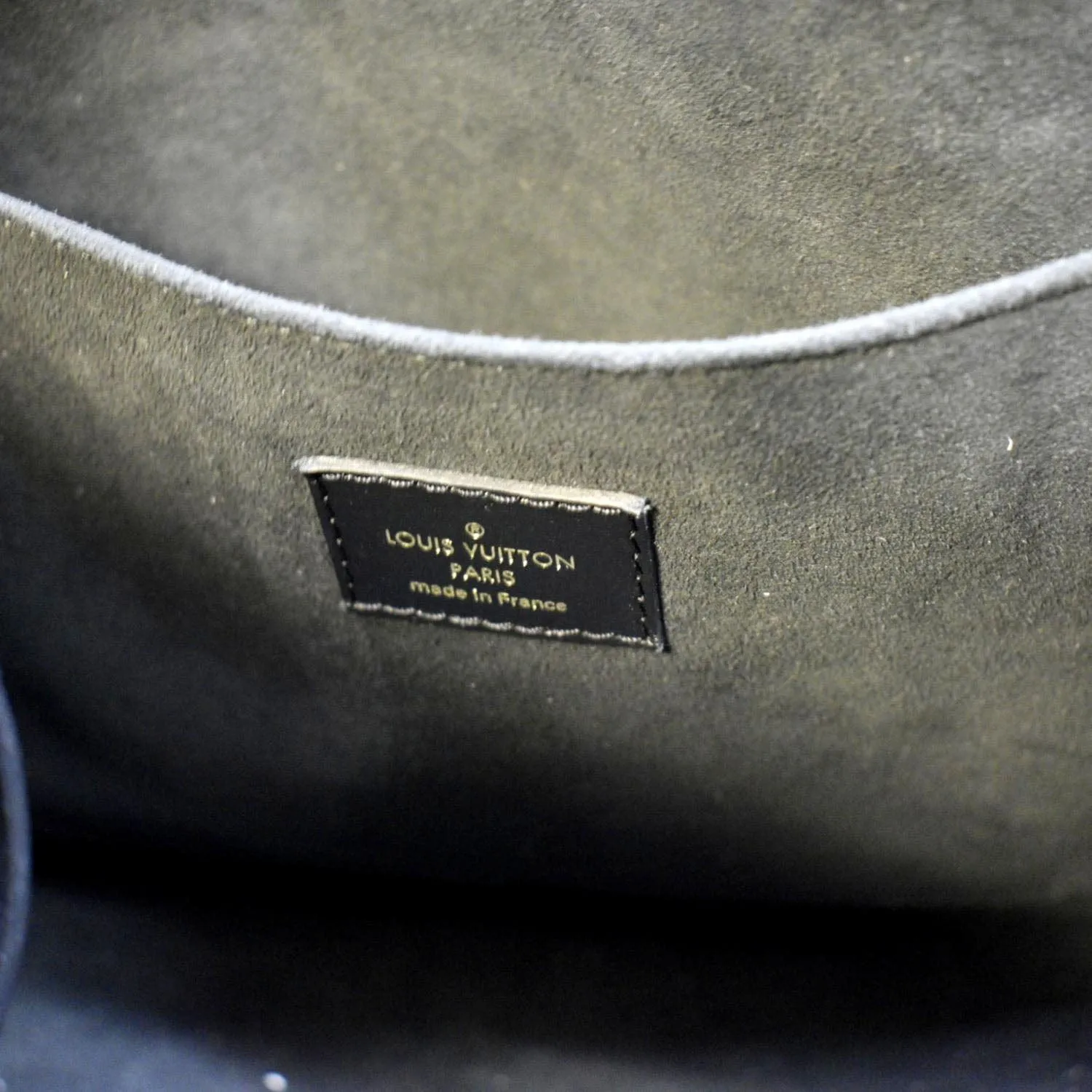 LOUIS VUITTON Onthego GM 1854 Jacquard Tote Bag Grey