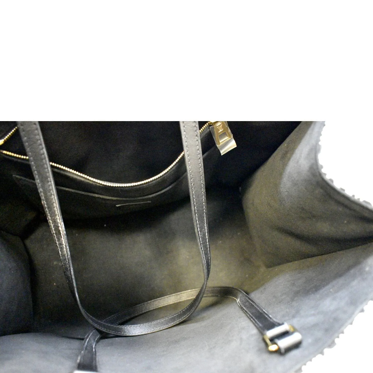 LOUIS VUITTON Onthego GM 1854 Jacquard Tote Bag Grey