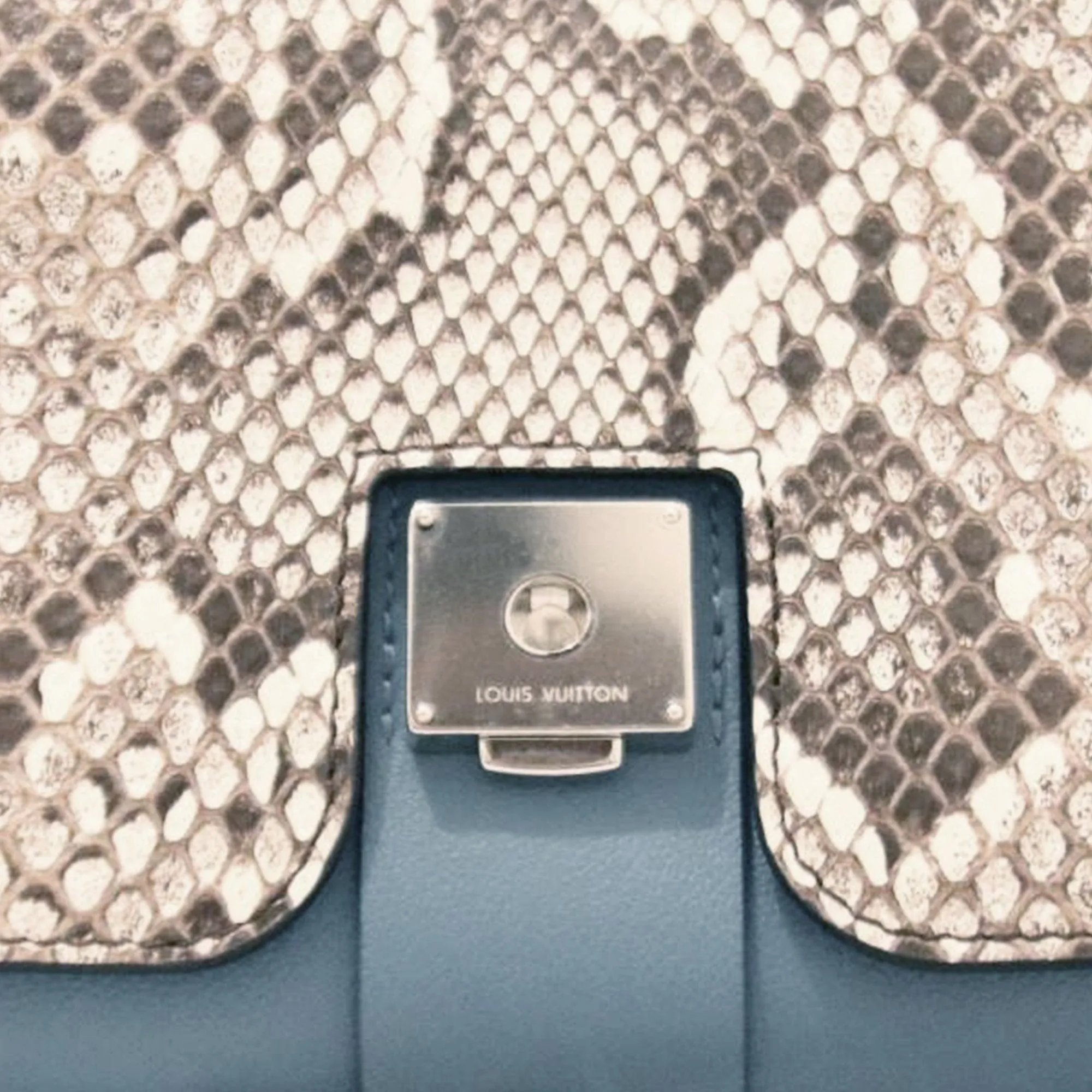 Louis Vuitton | Python Very Chain Bag | Pastel Baby Blue