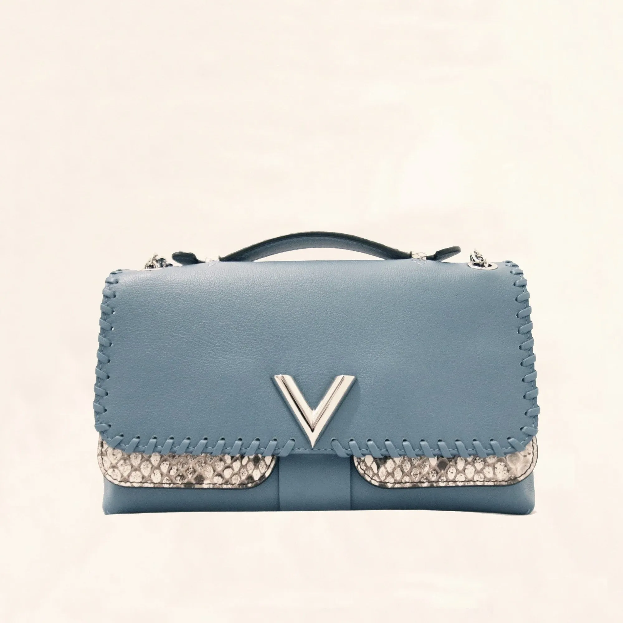 Louis Vuitton | Python Very Chain Bag | Pastel Baby Blue