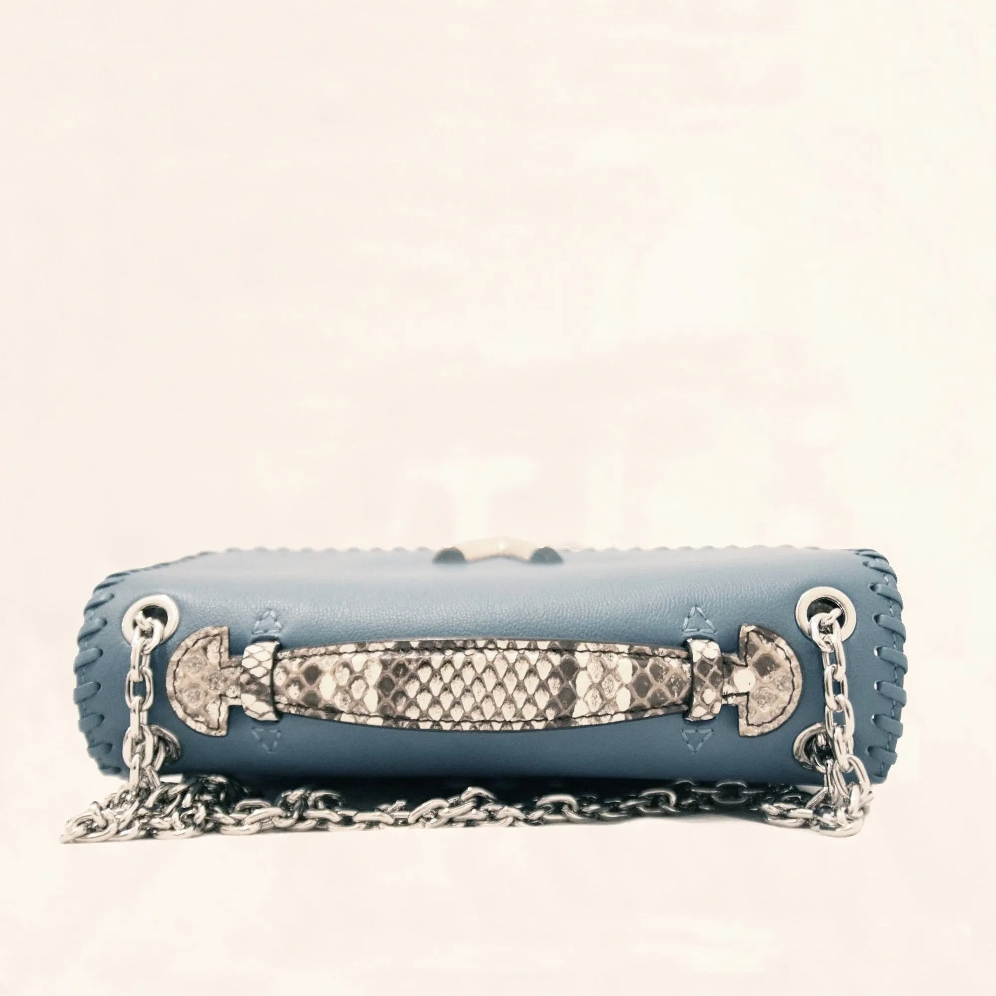 Louis Vuitton | Python Very Chain Bag | Pastel Baby Blue