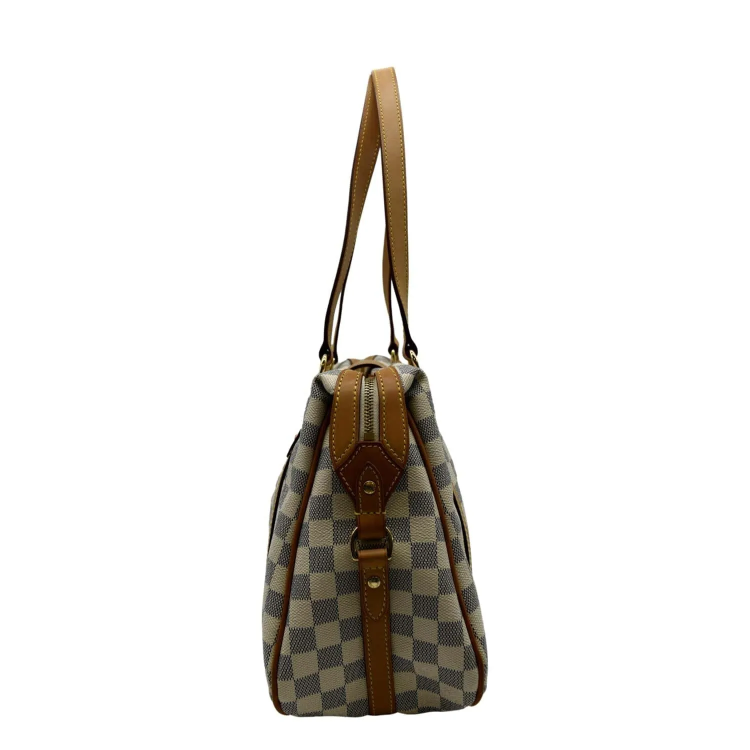 LOUIS VUITTON Stresa PM Damier Azur Shoulder Bag White