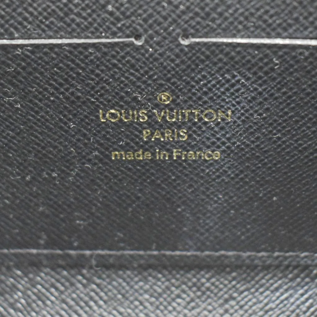 LOUIS VUITTON Twist Sequin Bird Epi Leather Chain Clutch Black