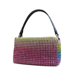 Luxury Sparkling Rhinestone Crossbody Clutch Bag