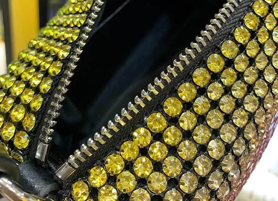 Luxury Sparkling Rhinestone Crossbody Clutch Bag