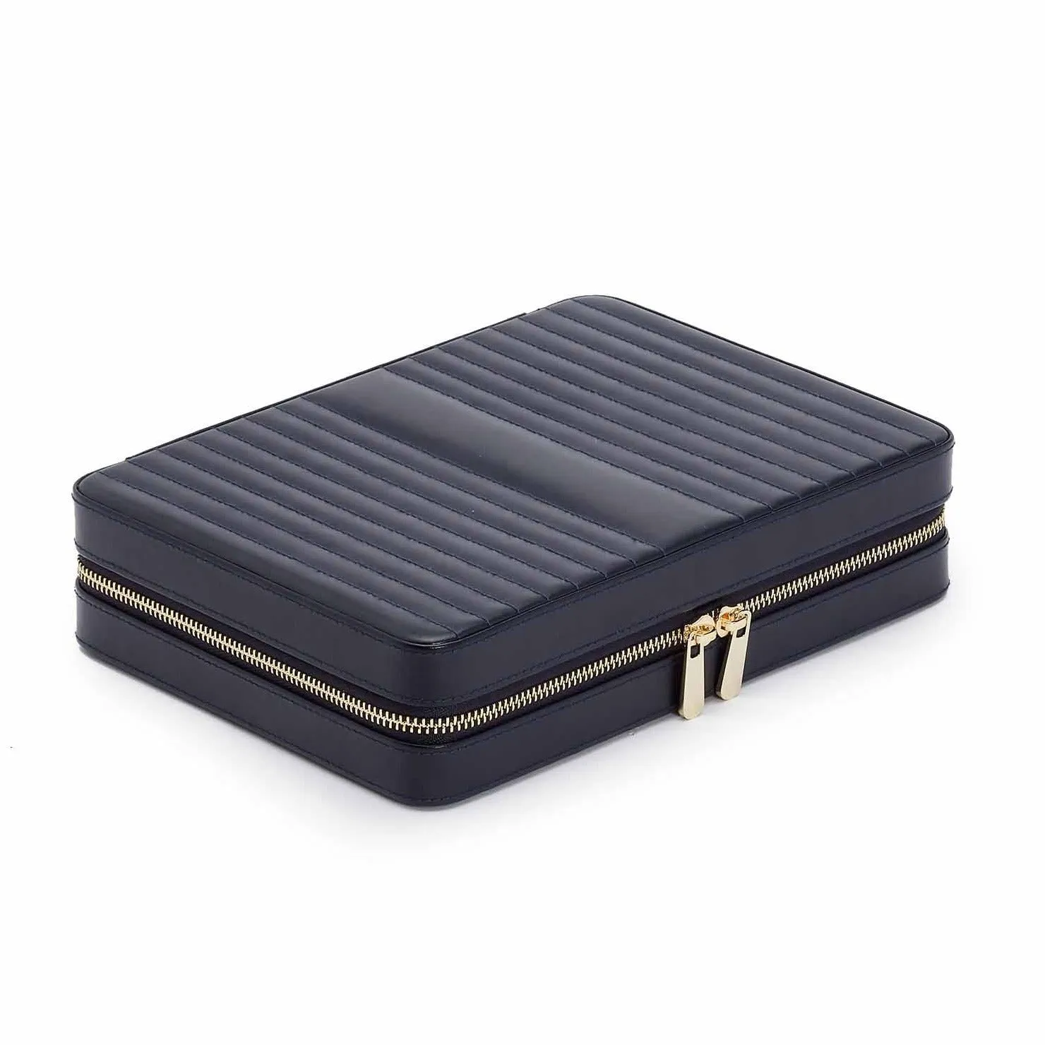 Maria Large Zip Case - Navy