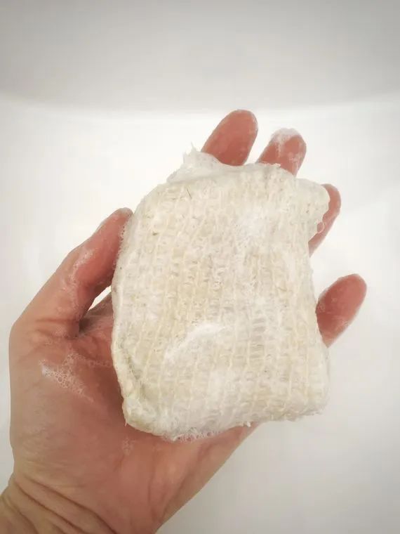 ME Mother Earth - Biodegradable Natural Sisal Soap Saver Pouch | Eco Friendly | Zero Waste | Vegan | Plastic Free
