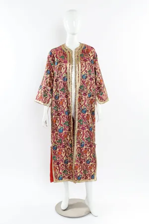 Metallic Brocade Duster