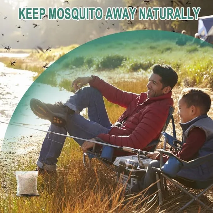 Mosquito Repellent for Patio, Mosquitoes Repellent Indoor for Room, Mosquito Repellents for Yard/Camping, Mosquito Deterrent, Keep Mosquito Away, Control Mosquito Repel Ticks Gnats-8 Pouches
