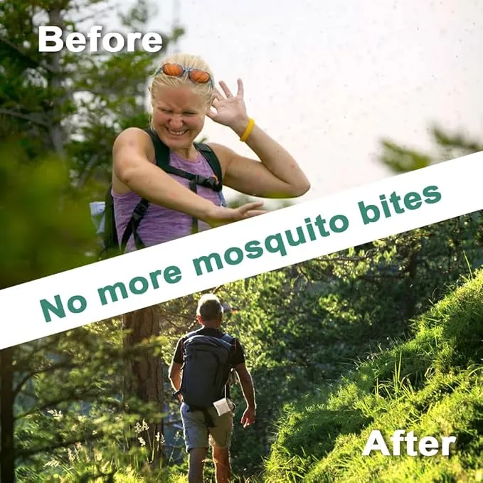 Mosquito Repellent for Patio, Mosquitoes Repellent Indoor for Room, Mosquito Repellents for Yard/Camping, Mosquito Deterrent, Keep Mosquito Away, Control Mosquito Repel Ticks Gnats-8 Pouches