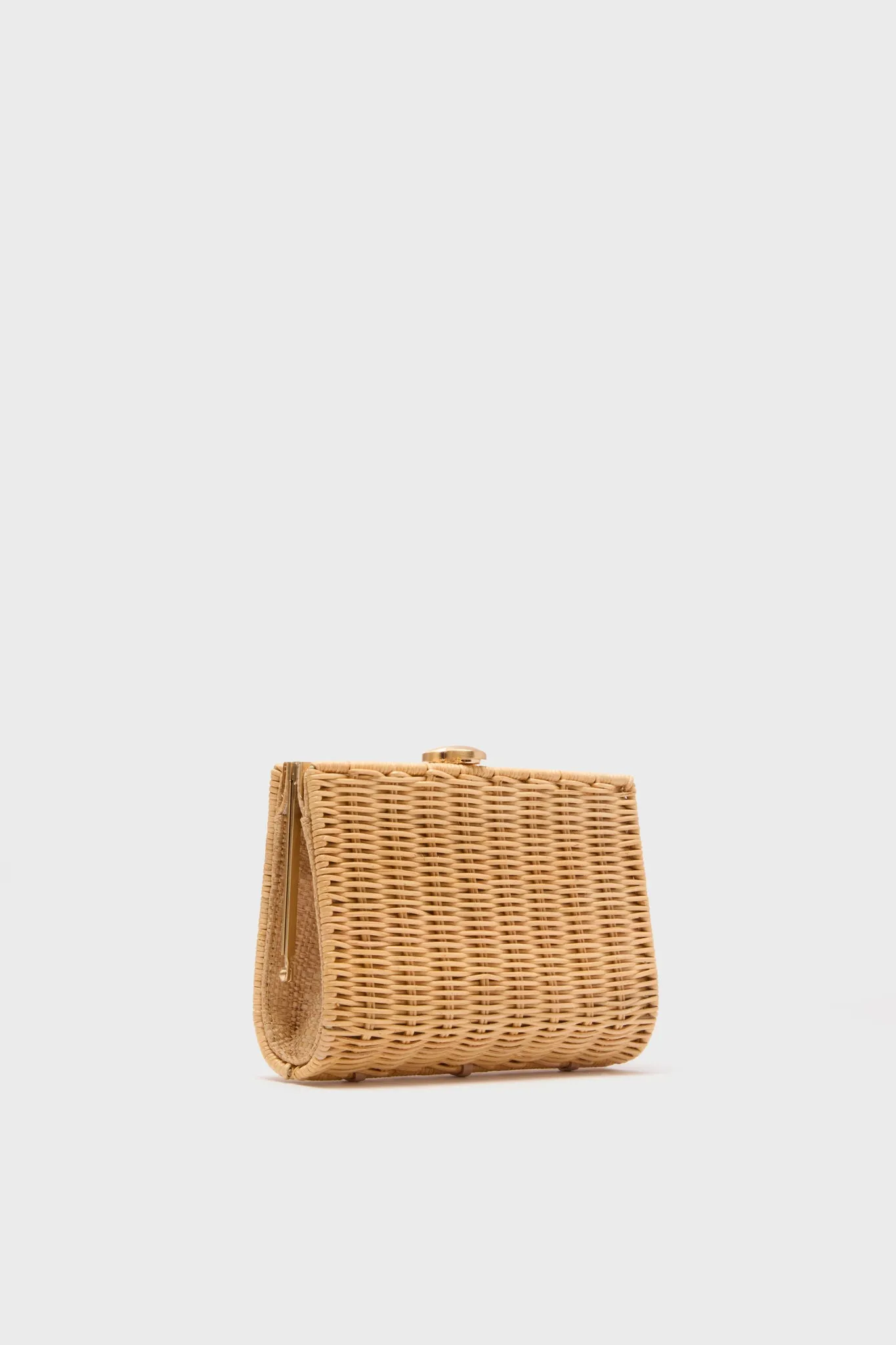 Natural The Petite Heart Clutch