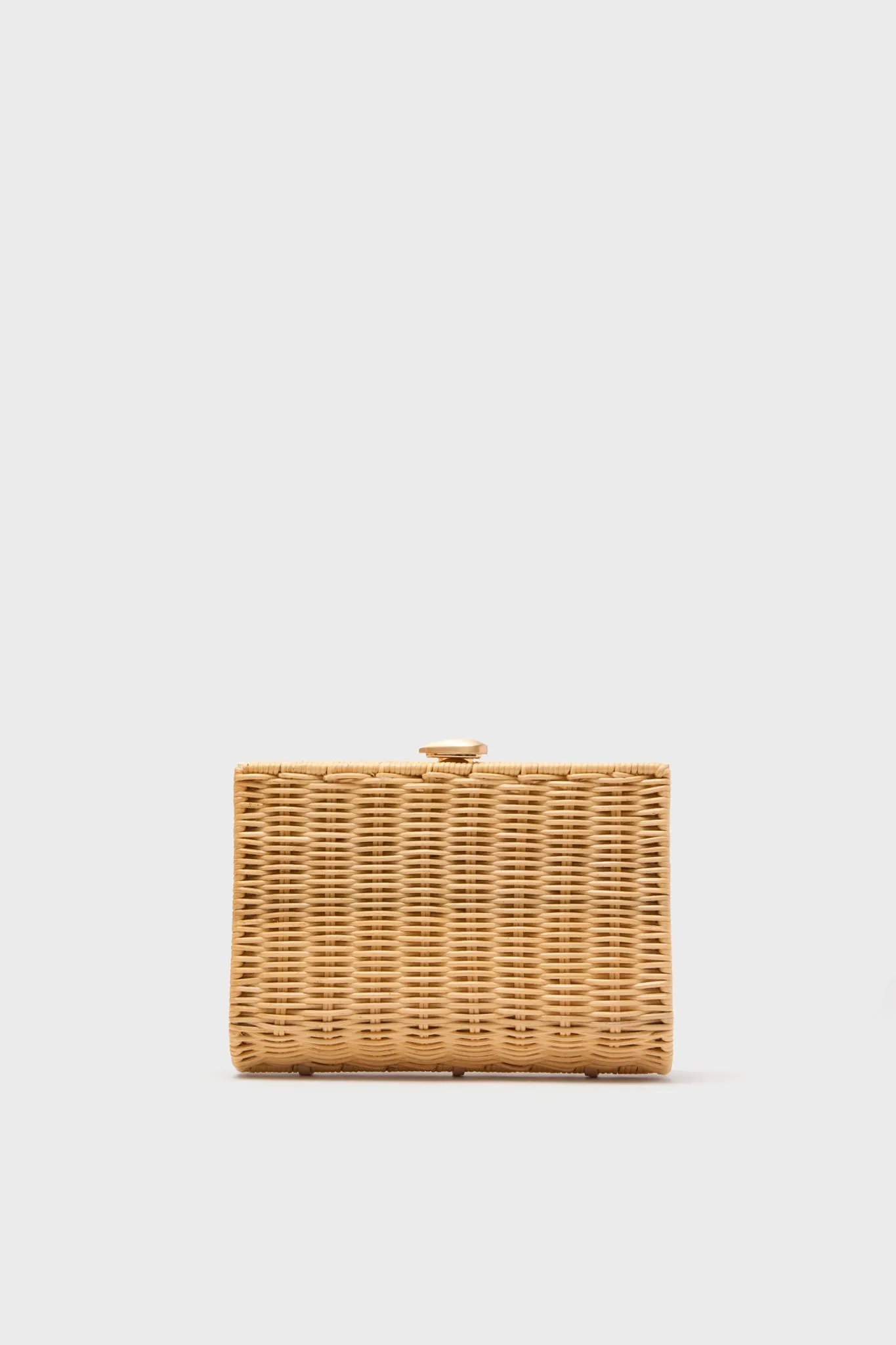 Natural The Petite Heart Clutch
