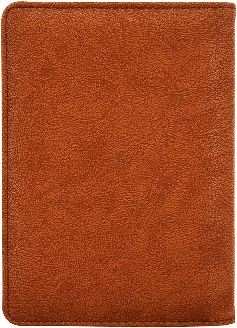 NEW CA Travel Passport Holder Leather Case - KINGMAS RFID Blocking Passport Wallet Cover