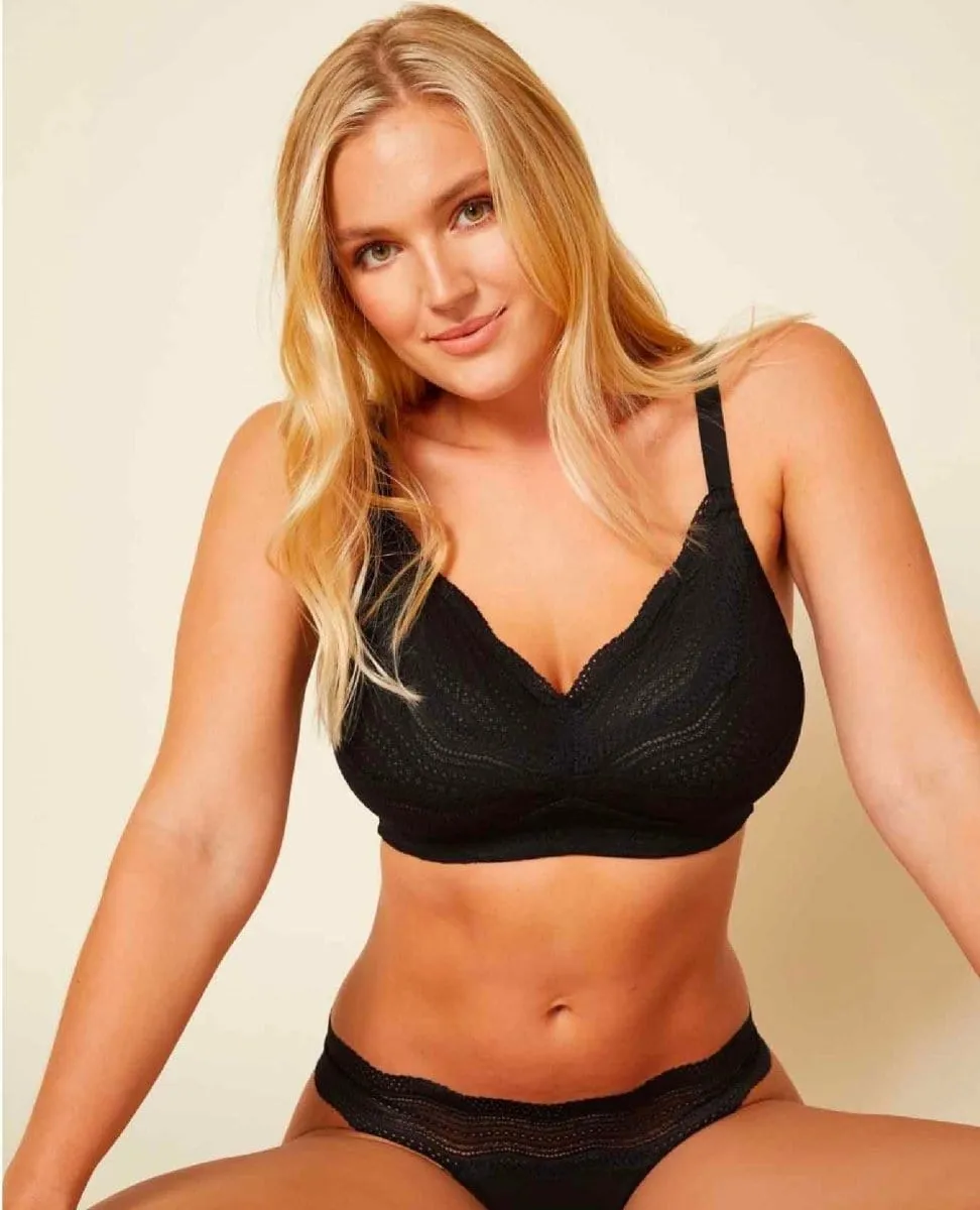 NSN Curvy Dolce Bralette Black