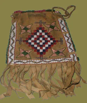 Old Apache Fringed Bag