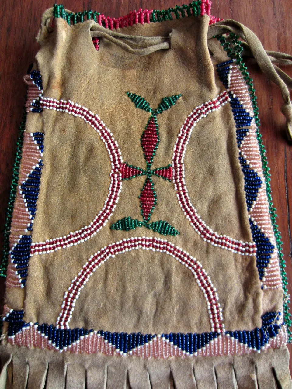 Old Apache Fringed Bag