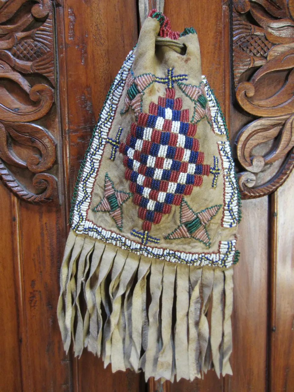 Old Apache Fringed Bag