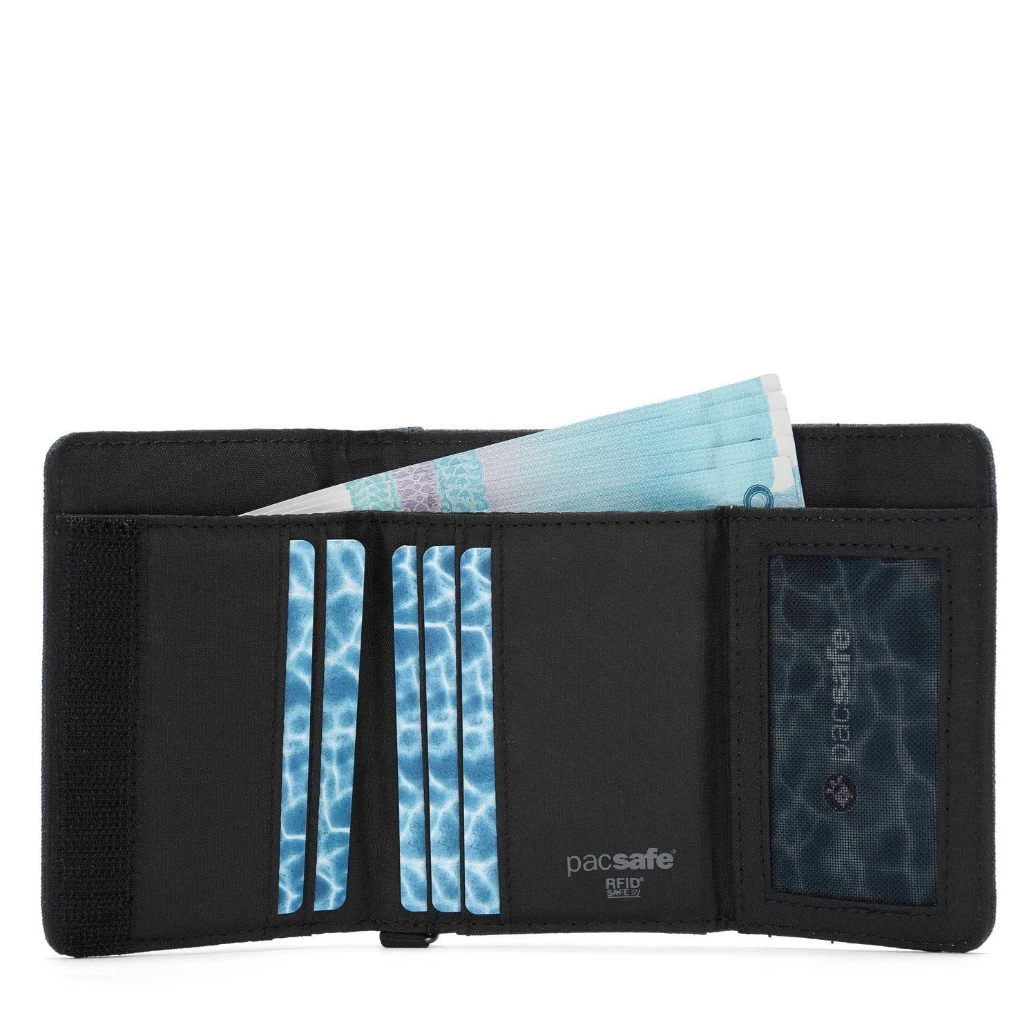 Pacsafe® RFIDsafe® RFID blocking trifold wallet