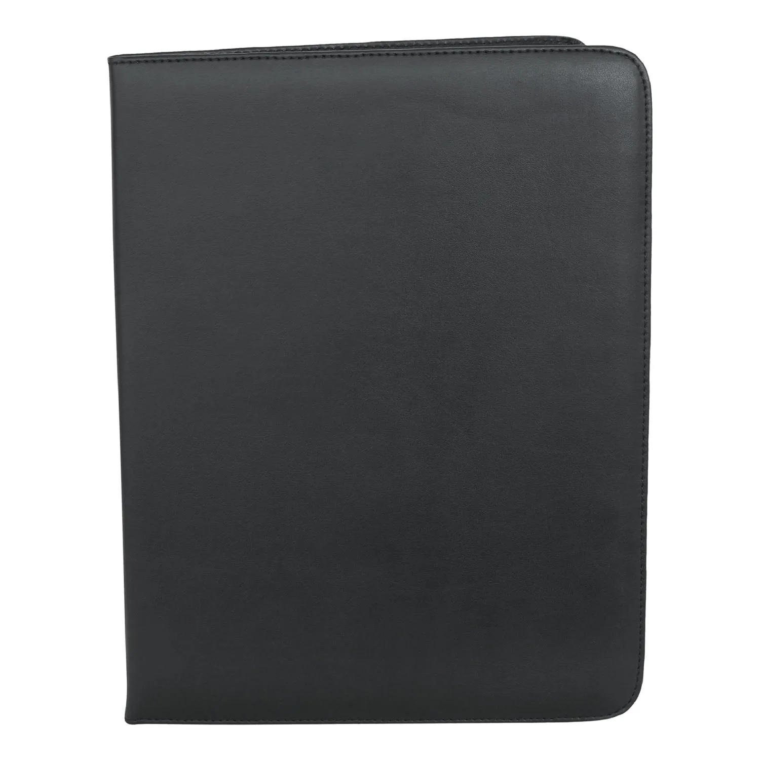 Padfolio - Black Simulated Leather