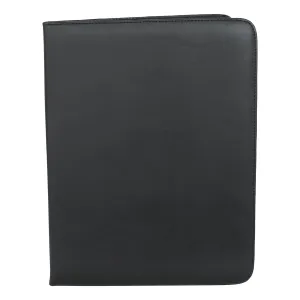 Padfolio - Black Simulated Leather