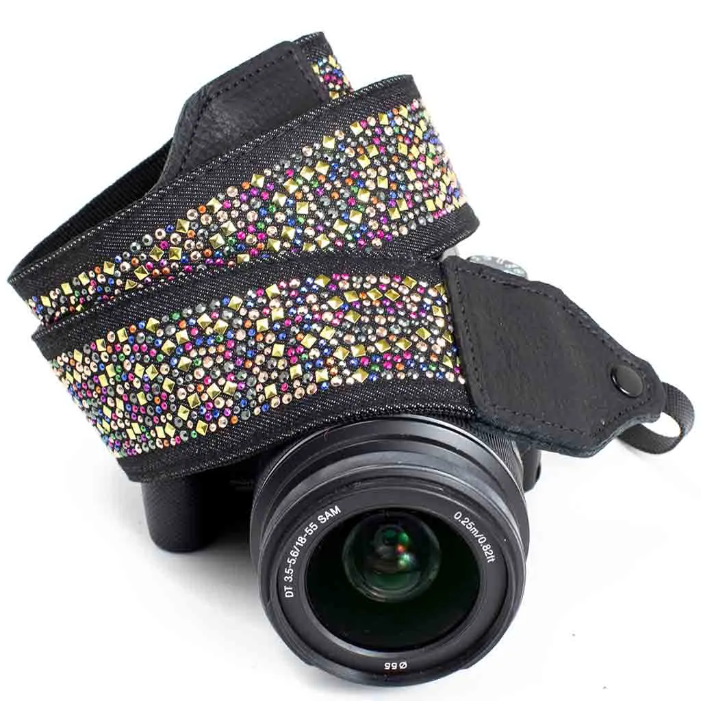 Perri'S Csj-17 Multicolor Rhinestone Strap