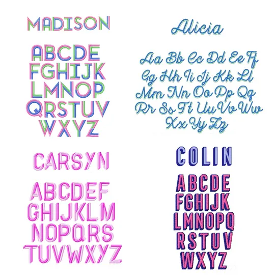 Personalized Gingham Lilac Small Backpack